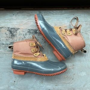 American Eagle duck boots rain boots | size 8